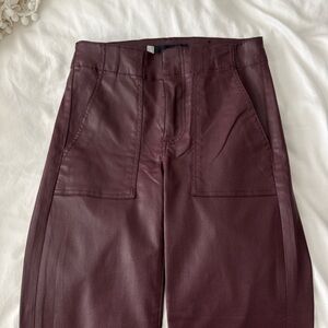 Kut from the Kloth Men's Deep Burgundy Cargo Pants